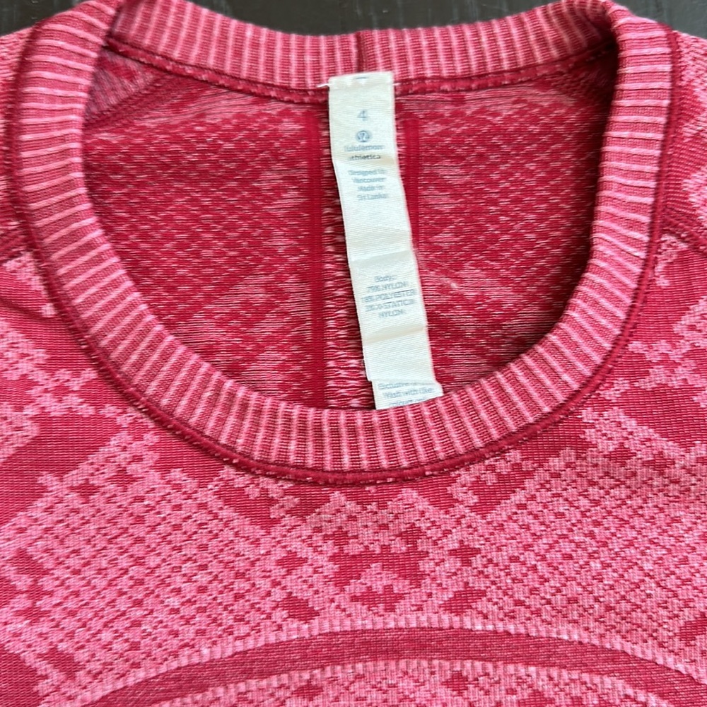 Lululemon Swiftly Tech Python Longsleeve Barbieco… - image 3